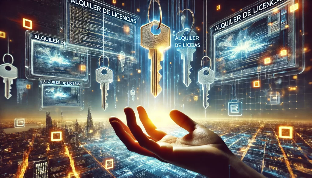 alquiler de licencias